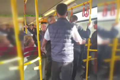 BursaRay’da olaylı anlar: Alkollü kişi yolcularla tartıştı
