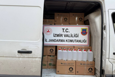 Sahte alkol baskını: Piyasa değeri 1.3 milyon TL