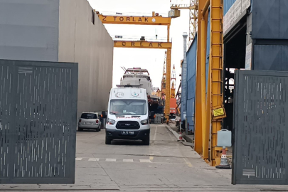 Tuzla tersanesinde patlama: 1 işçi hayatını kaybetti