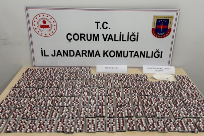 3 bin adet uyuşturucu hap ele geçirildi