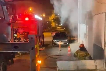 Mudanya’da yangın çıkaran şahıs esnaf ve apartmanı çileden çıkardı