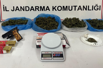 Uyuşturucu ve kaçak silah operasyonları: 3 gözaltı