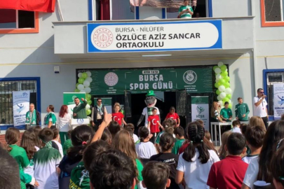 Bursa'da"Spor günü" Etkinlikleri Bursaspor ile başladı