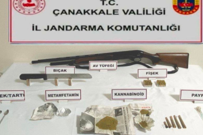 Çanakkale’de uyuşturucu operasyonu: 4 tutuklama