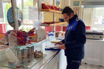 İnegöl'de zabıta öğrenciler için sahada: 78 kantine sıkı takip