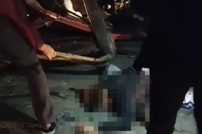 Kontrolden çıkan araç bariyere çarptı, sürücüsü ağır yaralı