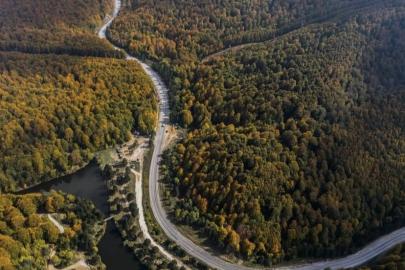 Kütahya'da mest eden sonbahar renkleri