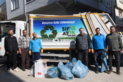 Osmangazi Belediyesi’nden geri dönüşüme büyük katkı
