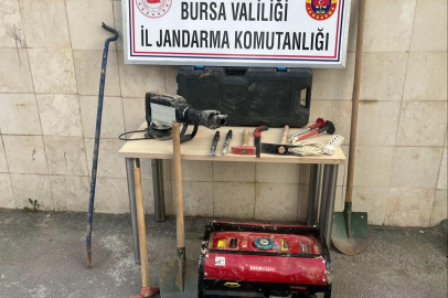 Gemlik’te kaçak kazıya suçüstü: 1 kişi tutuklandı