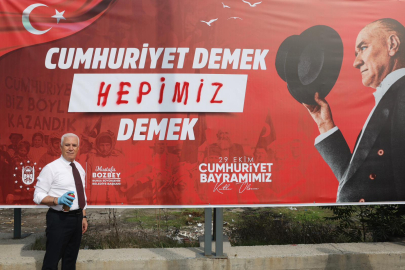 Bozbey: Cumhuriyet demek, hepimiz demek
