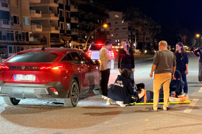 Otomobil ile motosiklet çarpıştı: 1 yaralı