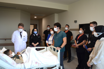 Babadan oğula umut: Babasının böbreğiyle hayata tutundu