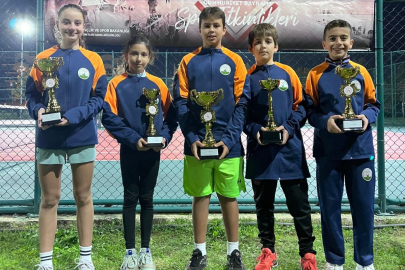 Osmangazi’nin genç raketleri Cumhuriyet Kupası’nda parladı