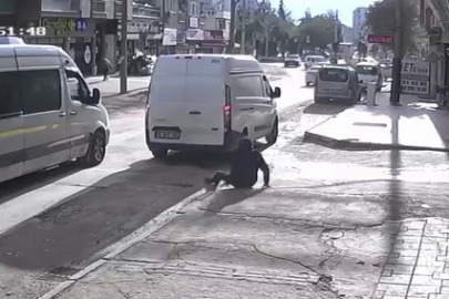 Nilüfer’de park kazası: Yaya şans eseri yaralanmadı