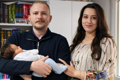 Türkiye’nin en büyük bebeği İnegöl’de doğdu!