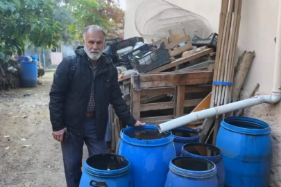 İznik’te vatandaştan örnek davranış: Yağmur suyunu boşa akıtmıyor