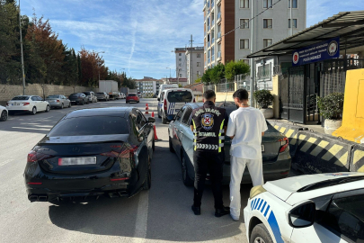Pendik’te makas atan sürücüye para cezası