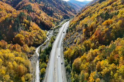 Sonbaharla Kastamonu ormanlarının mest eden buluşması