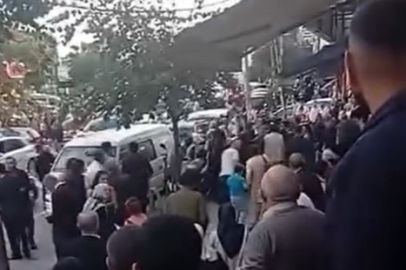 Düğünde aileler arasındaki kavga kameraya yansıdı