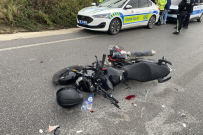 Mudanya’da trafik kazası : 1 yaralı