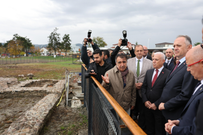 "İznik Göl Bazilikası Karşılama Merkezi" açıldı