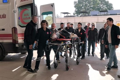 Bursa'da iş kazası: İskelenin altında kalan işçi ağır yaralandı