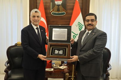 Bakan Bolat, Iraklı mevkidaşıyla ticaret ilişkilerini görüştü