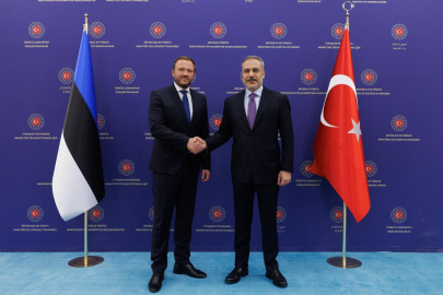 Bakan Fidan, Estonyalı mevkiidaşı ile görüştü