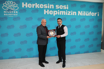 Başkan Özdemir, Jandarma Komutanı Önderışık'ı ağırladı