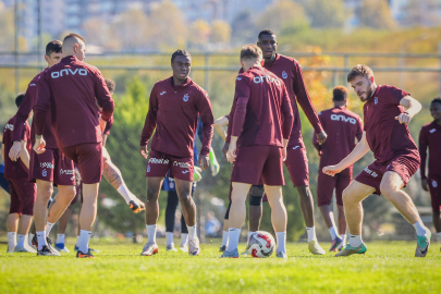 Trabzonspor, Galatasaray maçı hazırlıklarını tamamladı