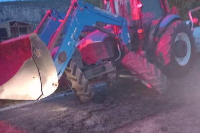 Bilecik'te traktör ile minibüs çarpıştı: 3 yaralı