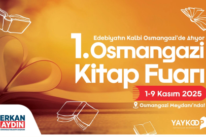 Osmangazi Kitap Fuarı Osmangazi Meydanında açıldı