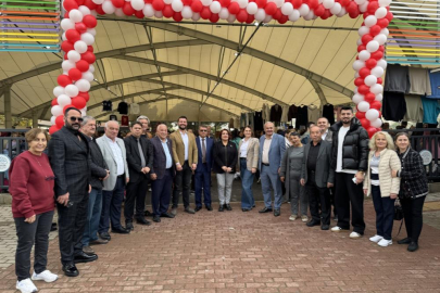 Nilüfer’in 7’nci giyim pazarı açıldı