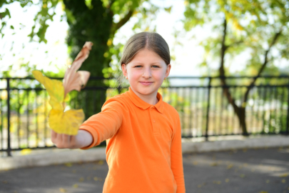 Dökülen yapraklar Osmangazi’de sanata dönüştü