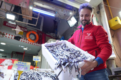 Tezgahlarda hamsi bolluğu