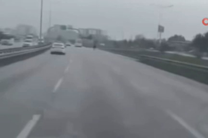 Bursa'da ölüme davetiye kamerada