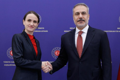 Bakan Fidan, Roman mevkidaşı ile görüştü