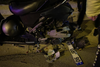 Mudanya'da alkollü sürücü dehşeti: Motosiklete çarpıp kaçtı