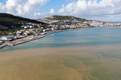 Sel suları denizin rengini değiştirdi