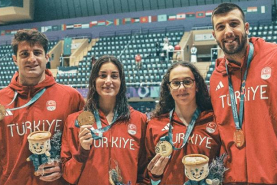 Türkiye madalyaları topluyor