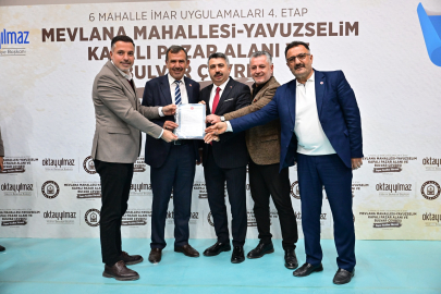 Yıldırım'dan 5 bin 867 tapu