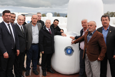 Bursalı çiftçilere silaj paketleme desteği
