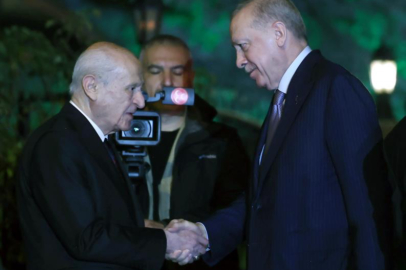 Cumhurbaşkanı Erdoğan, MHP Lideri Bahçeli ile bir araya geldi