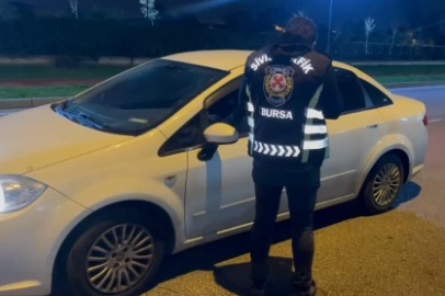 Bursa'da sivil ekiplerden gece denetimi