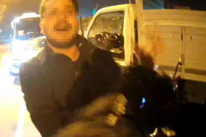 'Canım sıkkın' dedi, motosiklet sürücüsüne saldırdı