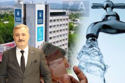 Anahtar Parti'den Bursa'daki su zammına tepki