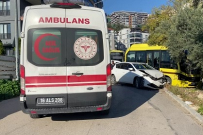Bursa'da izne gelen uzman çavuş trafik kazasında yaralandı