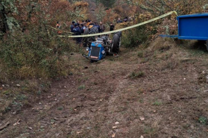 Kastamonu’da devrilen traktörün sürücüsü hayatını kaybetti