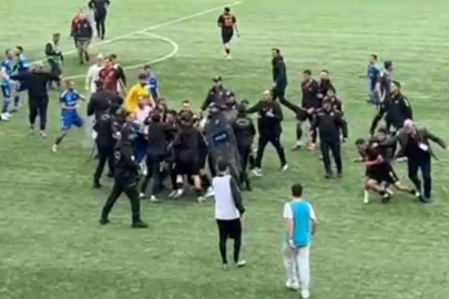 Futbol sahası ringe döndü: 24 kırmızı kart!