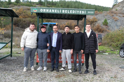 Dağ köylüsüne Orhaneli'den destek